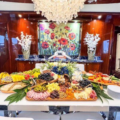 Luxury Yacht Charters food2